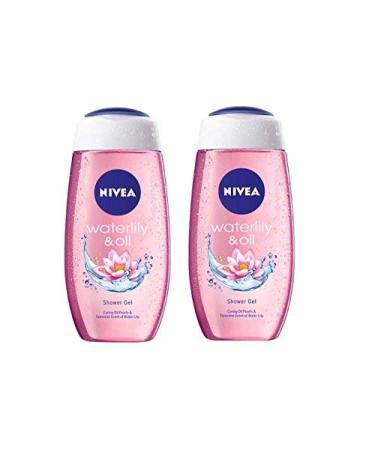 Nivea Waterlily & Oil Shower Gel (250ml) (Pack Of 2)