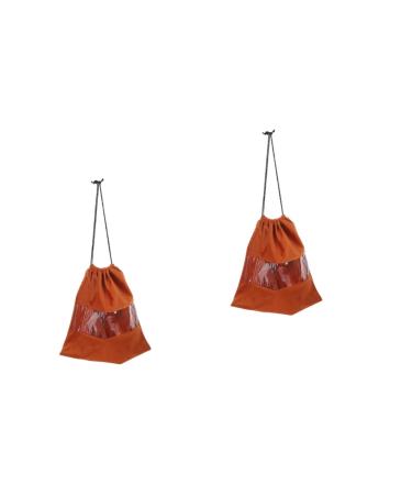 IMIKEYA 2pcs Hair Dryer Storage Bag Travel Tote Bags Blow Dryer Cloth Bag Hair Dryer Travel Bag Carrying Bag