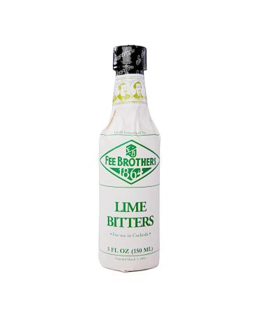 Fee Brothers Lime Cocktail Bitters - 5 Ounce Glass Bottle