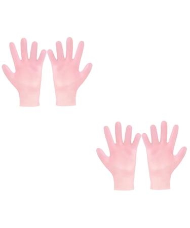FOMIYES 2 Pairs Beauty Protective Glove Moisturizing Gloves Sun Protection Gloves for Women Exfoliating Gloves Rough Skin Gloves Moisturizing Skin Gloves Dry Skin Miss Sebs Hand