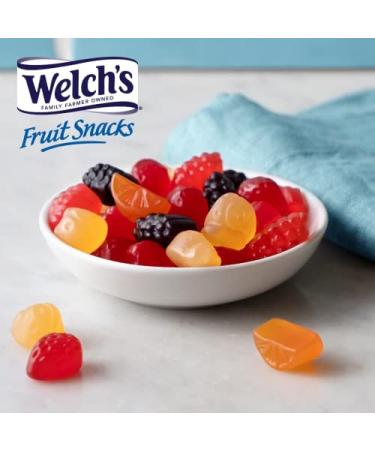 Custom Welch's Fruit Snacks Box - Gluten Free Mixed Fruit 0.9 oz Individual Bags (40 Pack) - Buy Online on SooperMarket.com