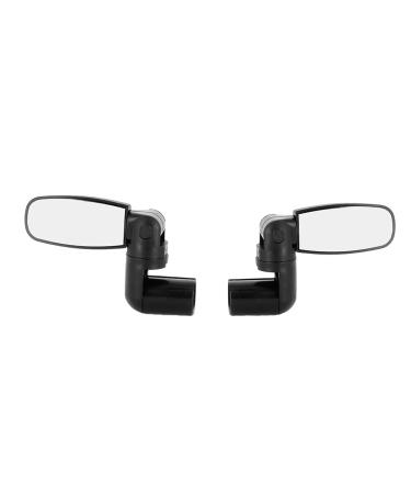 Zefal Pack spin 15 racing bike mirror steering mirror foldable - set with two rear mirrors for bicycle usable on both sides on the left or right with a frosted mirror