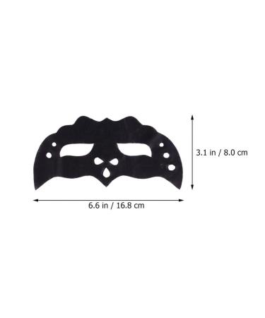 100 Sheets Bamboo Charcoal Black Eye Mask Paper - Moisturizing & Breathable Eye Care Masks for Women - DIY Dry Eye Treatment - Buy Online on SooperMarket.com