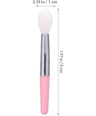 MAGICLULU 12pcs Silicone Lip Brush Silicone Applicator Lashes Tool Eye Liner Makeup Lipstick Applicator Lipstick Brush Applicator Cosmetic Tool Eyelash Lip Gloss Travel Silica Gel 5x1cm As Shown 1 - Buy Online on SooperMarket.com