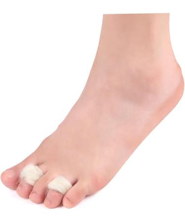 Wool Toe Spacers and Separators Set - 2pcs Nail Art Tools for Toe and Finger Stretching - Orthotic Pedicure Kit - Buy Online on SooperMarket.com