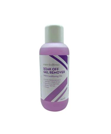 Cuccio Soak Off Gel Remover with Conditioning Oils 500ml Purple