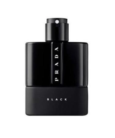 Prada Luna Rossa Black for Men Eau de Parfum Spray, 3.4 Ounce Wood  3.4 Fl Oz (Pack of 1)