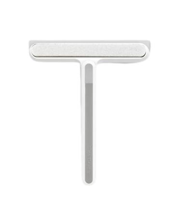 ZABEES 1pc Water Wiper Plate Silicone Glass Cleaner Scraper Car Windshield Cleaning Squeegee For Car Windshield Window Bathroom Kitchen White