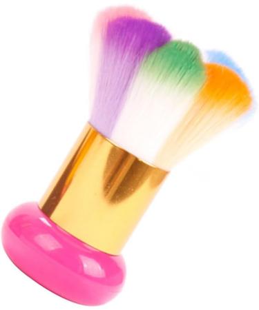 Nail Art Dust Brush Colorful Nail Powder Remover Cleaner Makeup Foundation Brush for Nail Acrylic Uv Gel nail art dust brush - Buy Online on SooperMarket.com
