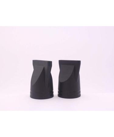 2Pcs Professional Plastic Hair Dryer Diffuser Drying Covers - Narrow Concentrator Replacement for Outer Diameter 4.5cm - Black - Buy Online on SooperMarket.com
