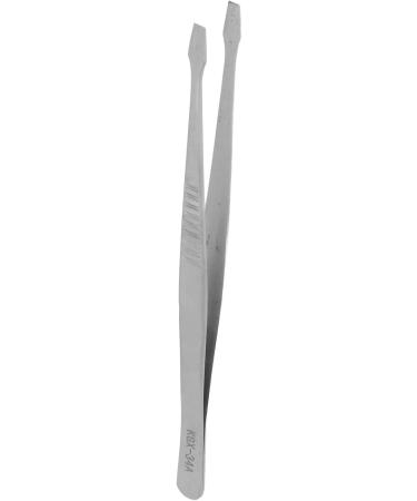 Flat Tweezers for PCB Soldering & Arc Welding | Alloyed Steel Long Handle Straight & Curved Design - Buy Online on SooperMarket.com
