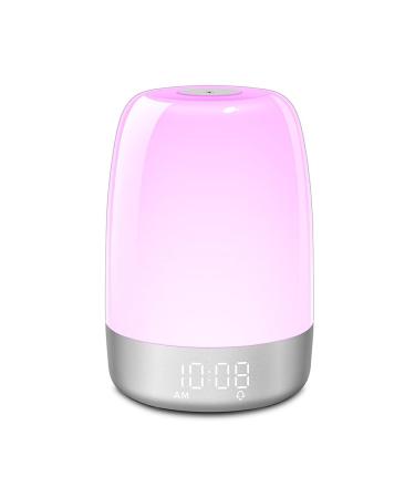 Hi.FANCY Wake-Up Night Light Sunrise Simulation 3-Ways Dimmable Bedside Lamp for Bedrooms Ambient Nightstand Lights Sleep Aid