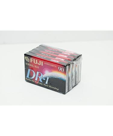 (5 Pack) Fuji Normal Bias DR-I Audiocassette 360 Minutes