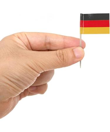 DELIGHTBOX Germany Flag Toothpicks - 100-Pack - Buy Online on SooperMarket.com