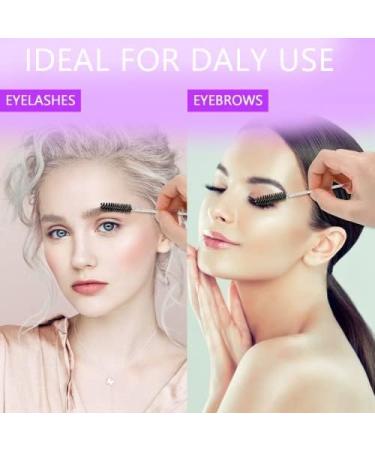 Dokpav 100 Pack Mascara Wands Lash Wands Black Disposable Eyelash Brush Black Makeup Brush with Crystal Handle Applicator Makeup Brush for Eyelash Extensions Eyelash Spoolies Eyebrow Brushes - Buy Online on SooperMarket.com