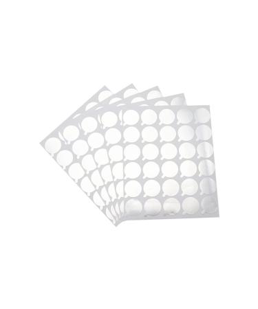 Mikinona 300pcs lash glue holder stickers glue off glue gaskets for eyelash lash extension stickers eyelash glue pallet eyelashes with glue lash glue stickers Tin foil Miss adhesive glue
