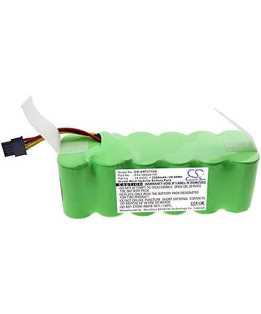2000mAh Replacement Battery for Ariete 271100KEBG & Compatible Models - 14.4V High Performance - Buy Online on SooperMarket.com