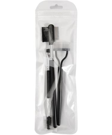 Eyelash Separator Tool 2in1 Eyelash Comb Kit Eyelash Brush Eyebrow Brush Lash Comb for Eye Makeup Accessory 3PCS Eyelash Comb Kit - Buy Online on SooperMarket.com