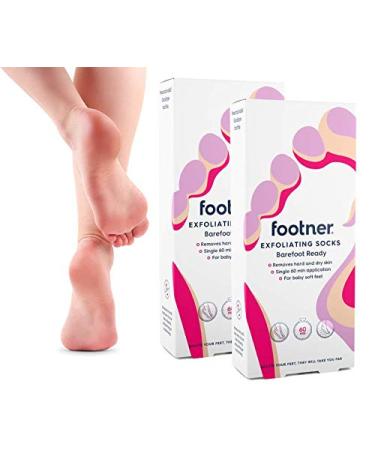 Footner Exfoliating Socks 1 pair - pack of 2