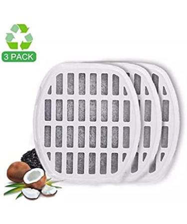 DOGNESS Pet Fountain 2L - Automatic Electric Water Dispenser for Cats, Dogs, Birds, and Small Animals - Includes 3 Filters for Healthy Hygienic Drinking - Buy Online on SooperMarket.com