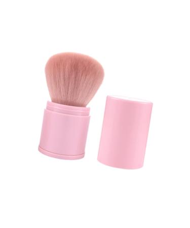 Baluue Face Powder Highlighters Makeup Highlighter Face Buffing Brush Loose Powder Pink 8.3x3.3cm Pink