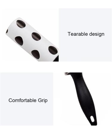 baixikly Lint Rollers Clothes Roller Sticky 2 Rollers 4 Refills Lint Removers Dog Cat Lint Remover Brushes Manual Lint Rollers for Pets Clothes Hair - Buy Online on SooperMarket.com