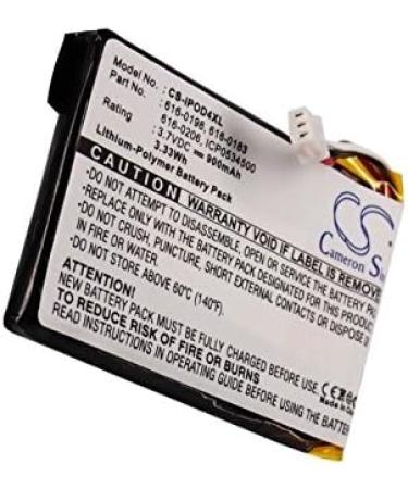 Replacement Battery for Apple iPod Photo 30GB 40GB | Compatible Part Numbers: 616-0183 616-0206 616-0215 | 900mAh/3.7V - Buy Online on SooperMarket.com