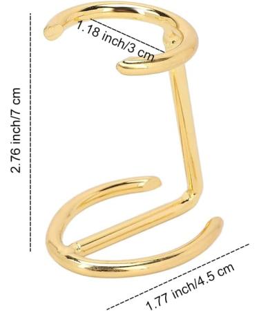 ZBJBinCH Shaving Brush Holder Deluxe Shaving Stand Shaving Razor and Brush Stand for Safety Razor Stand Place manual shaving foam brush Stainless Steel (Golden Without Brush) - Buy Online on SooperMarket.com