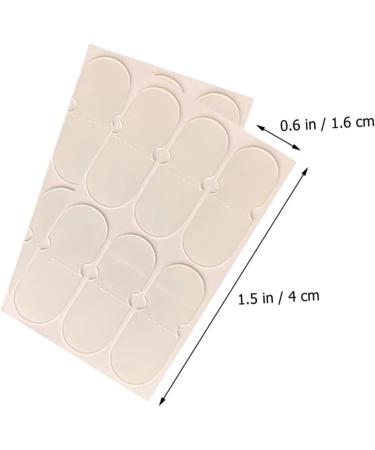 Healeved 180 Pcs Ear Stickers - Support & Correction Stickers for Elf Ear Makeup - Vertical Silica Gel White Miss Earmuffs - 4x16cmx3pcs - Buy Online on SooperMarket.com