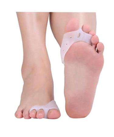 Allesoky Gel Toe Separator Bunion Corrector 2 Pairs - Orthopedic Foot Pain Relief & Toe Alignment - Day & Night Use - Men and Women - Buy Online on SooperMarket.com