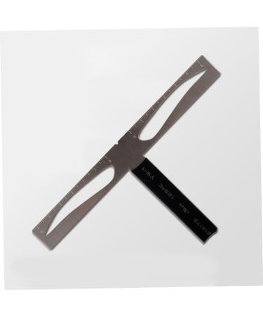 eyebrow drawing tool brow stencils three-point eyebrow ruler eyebrow ruler stencil suite With box - Buy Online on SooperMarket.com