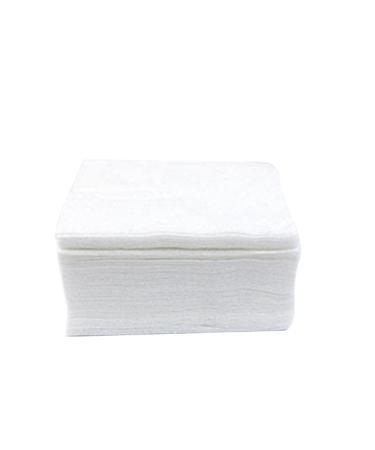 DOITOOL 100pcs Nail Polish Remover Pad Thin Cotton Pad Cotton Pads Comfortable Cotton Pads Baby Skin Care Cotton Pads Thin Cotton Pads Makeup Rounds Cotton White Boxed Makeup Remover Pad
