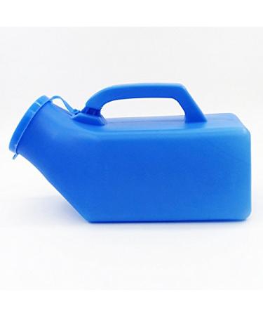 Dasiter 1000ML Urine Bottle for Male Urine Corrector with Cover Mobile Urinal System Pee Bottle