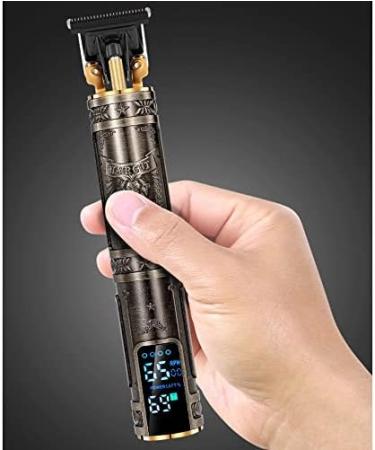 Pcivzxam Mens Trimmers Hair Clippers Electric Beard Trimmer Digital Display USB Rechargeable Cordless Hair Cutting - Buy Online on SooperMarket.com