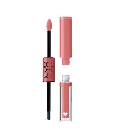 NYX PROFESSIONAL MAKEUP Shine Loud  Long-Lasting Liquid Lipstick with Clear Lip Gloss - Cash Flow (Light Dusty Rose) 11 Cash Flow