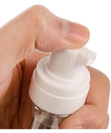 Beoncall 2Pcs Transparent Foam Pump Bottles - 200ml Travel Soap Dispenser Set - Buy Online on SooperMarket.com