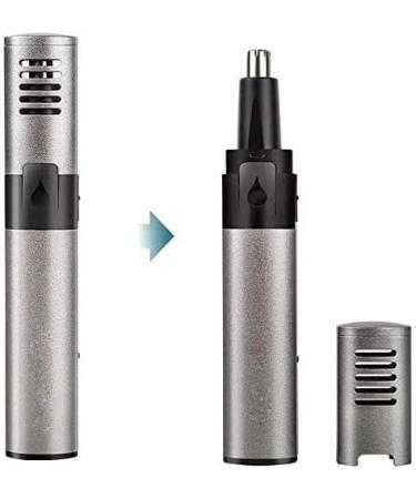 Nose and Ear Hair Trimmer - USB Rechargeable Waterproof Facial Hair Clipper for Men & Women - Dual Edge Blades for Easy Cleansing - Buy Online on SooperMarket.com