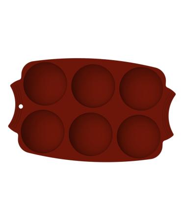 IMIKEYA 1pc Silicone Cake Mold Silicone Cupcake Round Baking Pan Cheesecake Pan Cheesecake Cupcakes Silicone Chocolate Mold Hot Chocolate Mould Household Food Grade Silicone Baking Tools