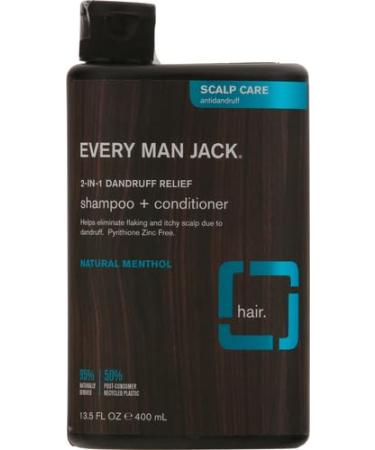 Every Man Jack Scalp Relief Shampoo + Conditioner 13.5 oz - Soothing Hair Care for All Hair Types | Best International Shipping - Buy Online on SooperMarket.com