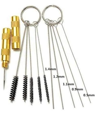 Airbrush Cleaning Kit with Pot, Air Filter, Brushes, and Needles - 4 Set - Buy Online on SooperMarket.com