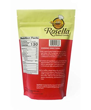 Gourmet Sweet Potato Pancake Mix by Rosella: Delicious and Easy-to-Make Breakfast Option - Buy Online on SooperMarket.com