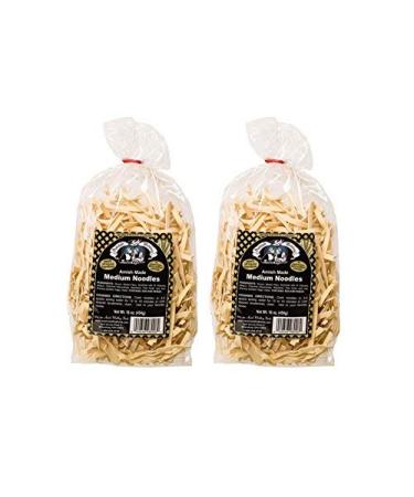 Amish Wedding Medium Noodles 16 Oz (Pack of 2)
