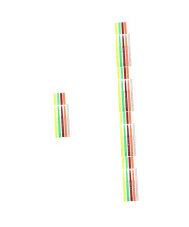 Baluue 25 Pcs Halloween Paint Pen Glow Eyeliner Pencil Eye Liner Eyeliner Fluorescence Eye Line Pen Plastic 12.00X0.80X0.80CMx5pcs Assorted Colorx5pcs