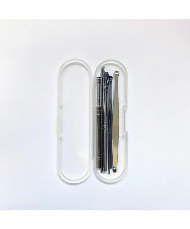 Earwax Cleaner Tool Set Earwax Removal Set Earwax Removal Kit for Adults One Set includes 7 Pieces (5 pcs BLACK) 5 pcs Black - Buy Online on SooperMarket.com