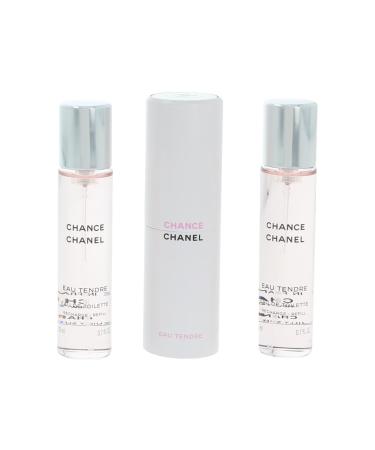 Chanel Chance Eau Tendre Twist & Spray Eau De Toilette 3x20ml/0.7oz Fruity Floral 0.7 Fl Oz (Pack of 3) - Buy Online on SooperMarket.com