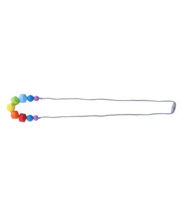 Safe & Vibrant Baby Teething Chew Necklace | Food Grade Silicone Teether - Style 1 - Buy Online on SooperMarket.com
