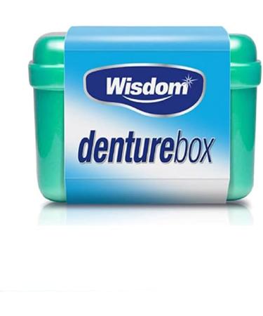 Wisdom Denture Box Storage Container - Assorted Colors | Denture Case for Daily Care - Buy Online on SooperMarket.com