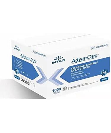 ADVANCARE Disposable Nitrile Medical Gloves - Blue, Small | Chemo Rated Examination Gloves - Buy Online on SooperMarket.com