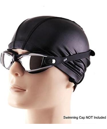 Beeway Premium Swimming Goggles - Anti-Fog UV Protection Fully Adjustable for Adults & Kids (8+) - Comfortable Fit Fastened Design - Black - Buy Online on SooperMarket.com