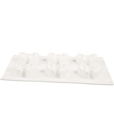 Ciieeo 3pcs Butterfly Fondant Silicone Popsicle Silicone Candy Molds Mini Bow Mold Pastry Molds Supple Cookie Mold Ice Cream Moulds Silicone Cakesicle Molds Chocolate Silica Gel Candle 29X17CMx3pcs White2x3pcs - Buy Online on SooperMarket.com
